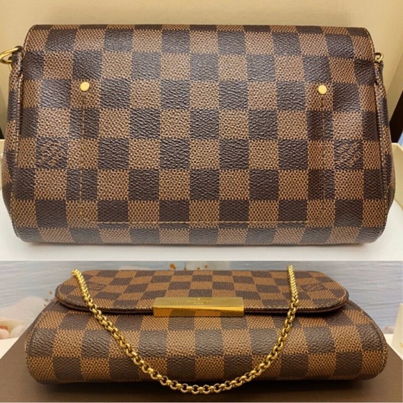 ⛔️SOLD⛔️Favorite PM Damier Ebene Crossbody(DU2143) - Picture 4 of 8